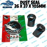 Shark 26 X 37 X 105 MM Dust Seal With Cover 2637105 EX5 Dream Wave CX DX Future Click Icon Spacy RC 