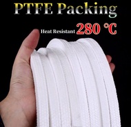 4mm-18mm PTFE braided Compression Packing acrylic fiber packing ptfe Filled Gland rope Gland Packing