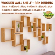 Wooden Wall Shelf Wooden Wall Shelf Unique Rustic Wooden Box Wall Shelf 02