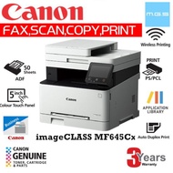 Canon MF641CW MF643CDW MF645CX COLOR LASER PRINTER (Print,Scan,Copy,Fax) Laserjet