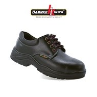 Hammer King's HK 12002 Ladies Industry Steel Toe Cap Black Leather Safety Shoe