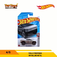HOT WHEELS - TESLA CYBERTRUCK HW ROLLING METAL 4/5