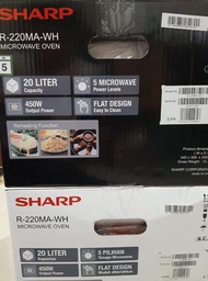Promo Microwave Sharp R 220 Sharp Microwave Oven Low Watt 20 L