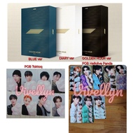 (READY) ATEEZ Photobook GOLDEN HOUR WORK + POB Toktoq Hellolive Panda sealed official/