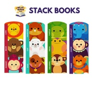 STACK BOOKS - Backyard Animals, Home Critters, Circus Animals, Wild Animals
