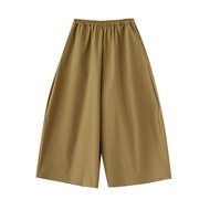 กางเกงใส่สบายไม่รัดเอวกางเกงทรงบอลลูนทรงหลวม