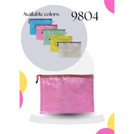 3L Mesh Zipper File Bag A4/B4 Waterproof Storage Pouch Envelope File Folder Stationery