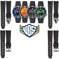 22mm Replacement Rubber Watch Strap Seiko GMT 8078.22