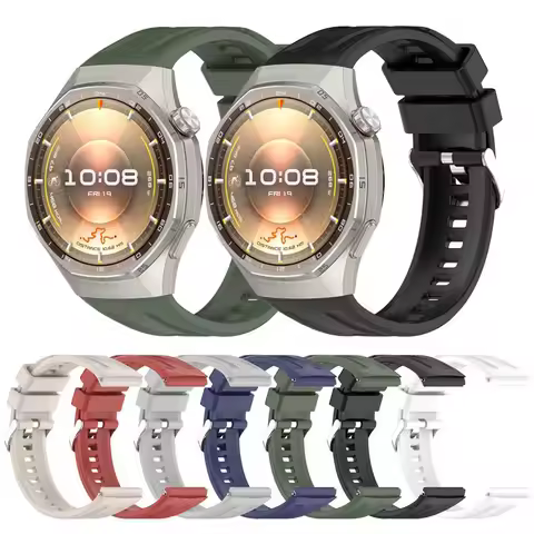 For Huawei Watch GT 6 Pro 46mm Strap Sports Silicone Replacement Correa Watchband For Huawei Watch G