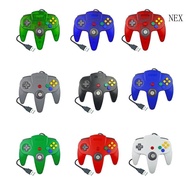 NEX N64 USB Wired Gamepad N64 Controller Gamepad Joystick Classic 64 Console Retro Games for Laptop