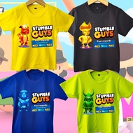 STUMBLE GUYS BOYS & GIRLS T-SHIRTS 4 COLORS