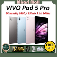 VIVO Pad 5 Pro Dimensity 9400 13" 144Hz IPS LCD /12050mAh /Batter 66W/ VIVO PAD 5 /Dimensity 9300+ V