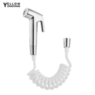 YZH-Handheld Bidet Shower Head Bathroom Toilet Shattaf Spring Hose Cleanser