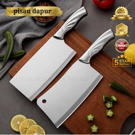 READY STOCK🍎 Heavy Duty Meat Cleaver meat knife pisau dapur pisau daging pisau ikan