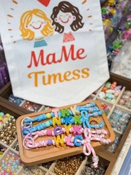 🌈手工字母傘繩掛件🌈幼稚園/小學畢業禮物