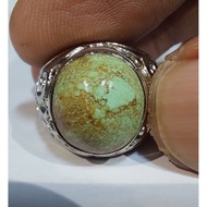 HIJAU PERSIAN TURQUOISE LIGHT GREENTOSCA EST DIM 13x11.5x7.5 8.5Ring