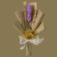 Handmade Crochet Flower Bouquet Lavender [Price for 1 flower only]