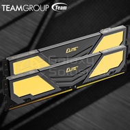 Team Elite Plus Black (2x16) 32GB DDR4 kit 3200MHz Memory RAM