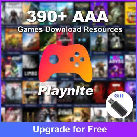 390+AAA Game Download Resources Playnite System for PS4/PS3/PS2/Wii/WiiU/MAME/PSP/DC for Windows 8.1