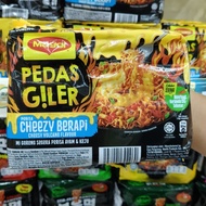 Maggi Pedas Giler Perisa Cheezy Berapi Cheesy Volcano Flavour Mi Goreng Segera Perisa Ayam Dan Keju 