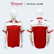 Outpost Corporate Shirt/F1 Shirt/Baju Korporat Pegawai Bulan Sabit Merah Malaysia (BSMM)