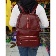 Tas wanita Kulit Sapi Ransel tas gendong Garut Papirut TAS RANSEL WANITA KULIT SAPI ASLI ORIGINAL PA