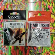 Kail Pancing MUSASHI 03 05 08 1 - 12Model Akita Kitsune With Ring Musashi HITAM bukan Biru - kail mu