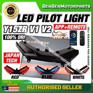 Y15 Y15ZR V1 V2(100% Original Magic Boy)Connect Bluetooth Control Front Pilot Light Lamp Mata Gaban 