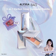 [Live Set A&B] Alyssa Madeline Sculpt & Cover Full Face Contour, Highlighter & Concealer Set Waterpr