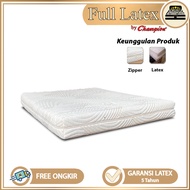 Kasur Full Latex (Kasur Saja) - Champion Springbed Full Latex Hugen (JABODETABEK)
