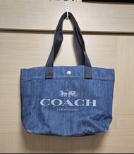 Coach 牛仔布袋