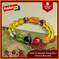 ╳ ▣ ➳ God Of Wealth Feng Shui Citrine Bracelet | Feng Shui by PakBet TV