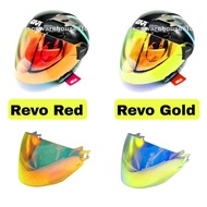GIVI Visor M30.3 / M11 Revo Super Siang Malam / Visor GIVI PRESTO REVO GOLD / REVO RED KAKI PIN CUCU
