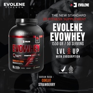 EVOLENE EVOWHEY EVOSORPTION - 50 servings New Whey Protein Chocolate Flavor - Fitness Supplement