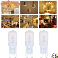 ABEBONGONY 3Pcs G9 LED Bulb, Warm White Dimmable G9 Light Bulb,  Energy Saving G9 Replacement Bulb H