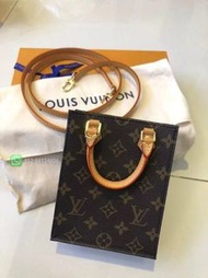 🔥 99 新✨全港最平 ‼️正品任驗 ‼️Louis Vuitton Petit Sac Plat 老花迷你琴譜包💖👏現貨 正品任驗 #女裝包# 包包 #crossbody bag #shoulder