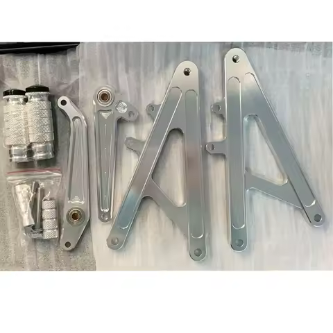 For Honda RS125 GP125 1995-2010 2011 2012 2013 Motorcycle Aluminum Rearset Rear Set Foot Peg Pedal F