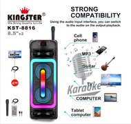 Kingster 8816 Portable Wireless Bluetooth Speaker free Mic &amp; remote