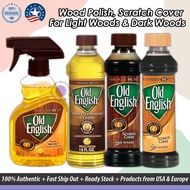 Genuine USA Old English Lemon Oil Furniture Polish helps protect wood surfaces - 354ml
