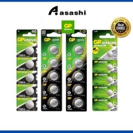 GP Lithium Coin Cells Battery (COIN CELLS 5S) GP COIN CELLS 5PCS CR2016 / CR2025 / CR2032 / A76 (LR4