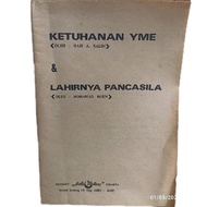 YME calcification book & the birth of Pancasila 40 pages 1977