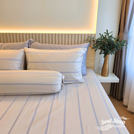 (6 ฟุต) เฉพาะเซตผ้าปูที่นอน Soul Sleep Premiun Cotton Silk 550 TC