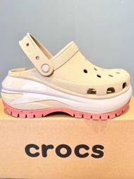 Crocs 光輪系列 增高厚底爆款洞洞涼鞋