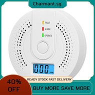 Carbon Monoxide Detector Digital CO Detector Battery Powered for Outdoor Travel