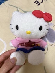 McDonald Staff Hello Kitty 公仔 麥當勞聯乘 職員制服公仔 懷舊版