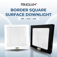 MINGLUX Border LED Surface Downlight - 18W / 24W / 30W