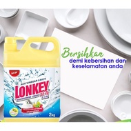Lonkey Aco Vinegar dishwashing liquid 2Kg [DELIVERY IN KL & SELANGOR ONLY]
