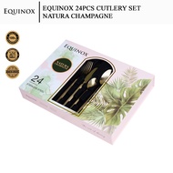 Equinox 24Pcs Cutlery Set – Natura Champagne