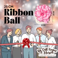 25CM Ribbon Ball for Grand Opening Ceremony Opening Ribbon Cutting Ceremony