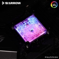 Barrow Intel AMD CPU Block new design diamond pattern custom water cooler - Hyno Store